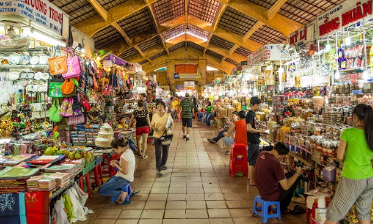 Cho ben thanh Ho Chi Minh