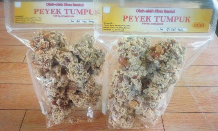 Peyek Tumpuk