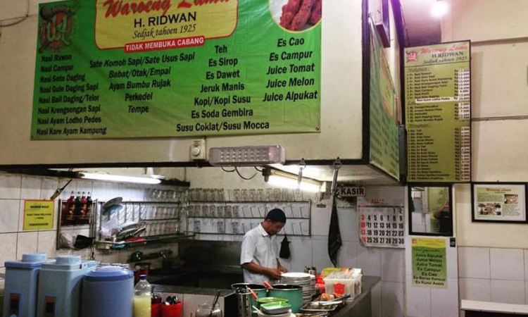 Warung Lama Haji Ridwan