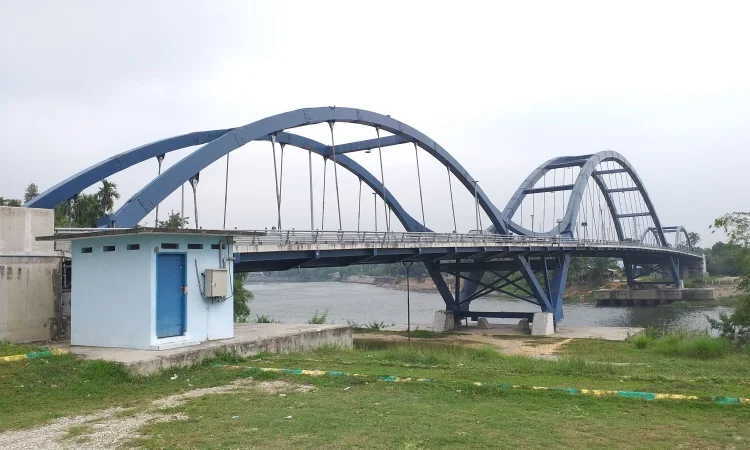 Jembatan Water Front City Bangkinang