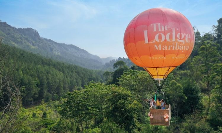 Hot Air Balloon The Lodge Maribaya