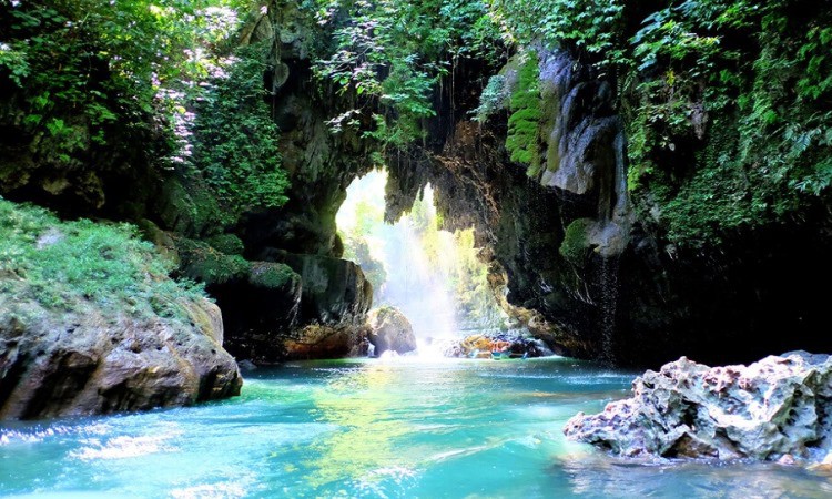 Akses Jalan Menuju Lokasi Wisata Green Canyon