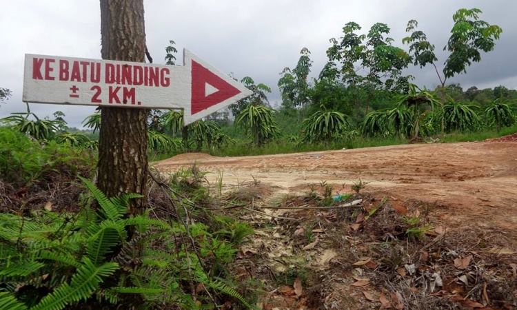 Rute Menuju Batu Dinding