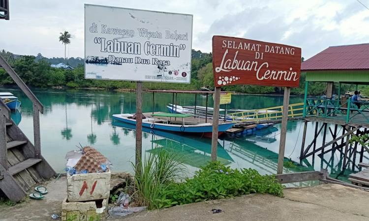 Danau Labuan Cermin, Danau Unik Dua Rasa di Kalimantan