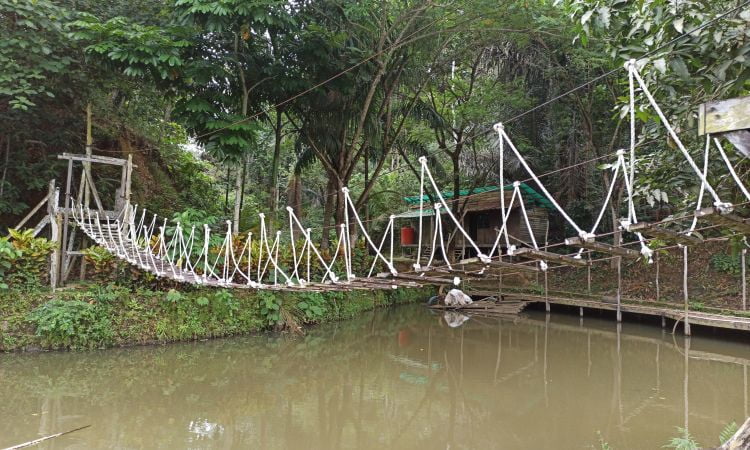 Lokasi Air Terjun Pinang Seribu