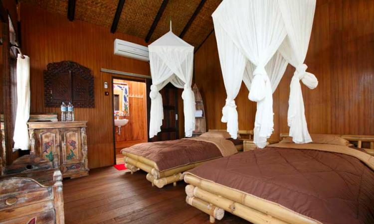 Penginapan di Pulau Sangalaki