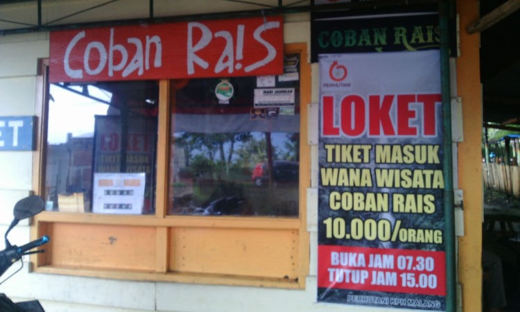 Harga Tiket Coban Rais