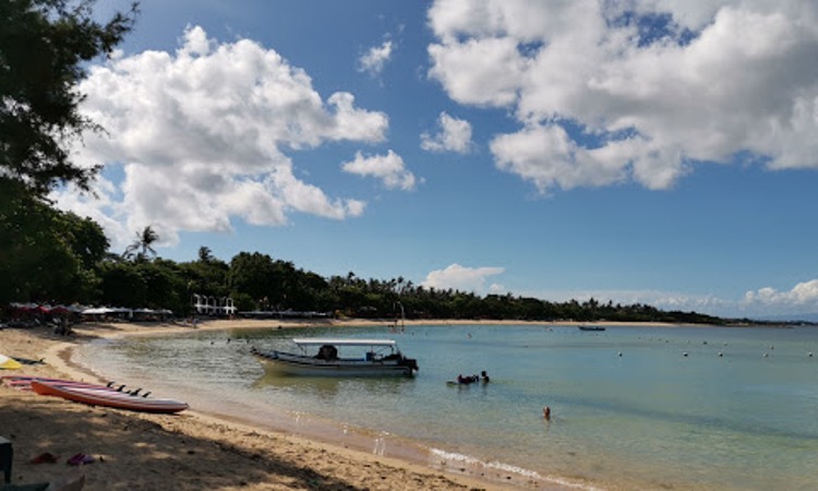 Lokasi Pantai Nusa Dua