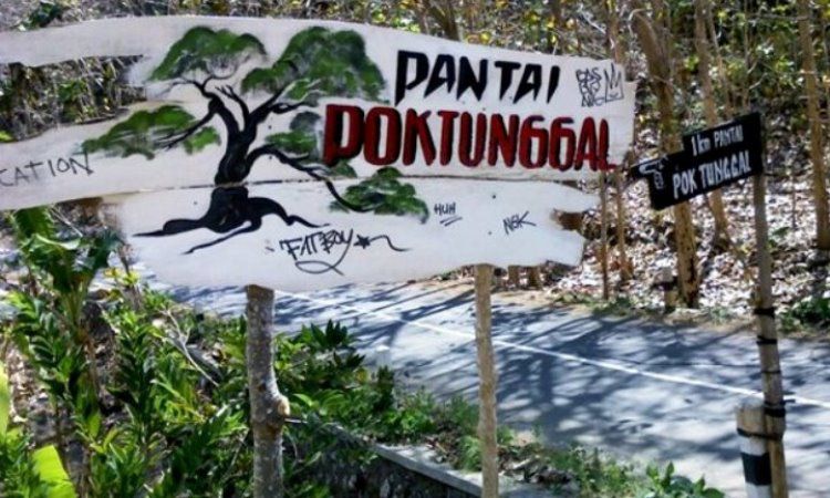 Alamat Pantai Pok Tunggal