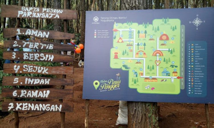 Alamat Hutan Pinus Pengger