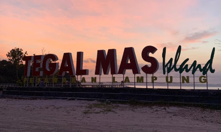 Pulau Tegal Mas, Objek Wisata Ala Maldives di Pesawaran Lampung