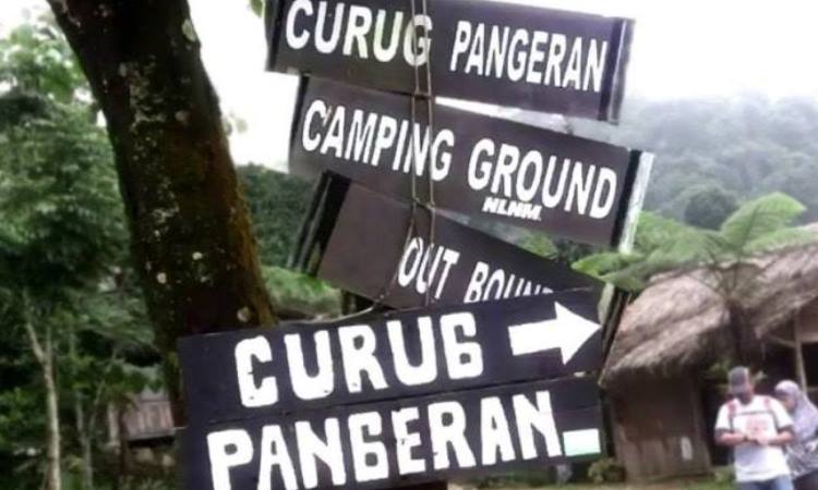 Alamat Curug Pangeran