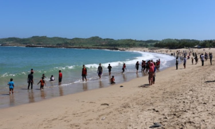 Kegiatan di Pantai Tambakrejo