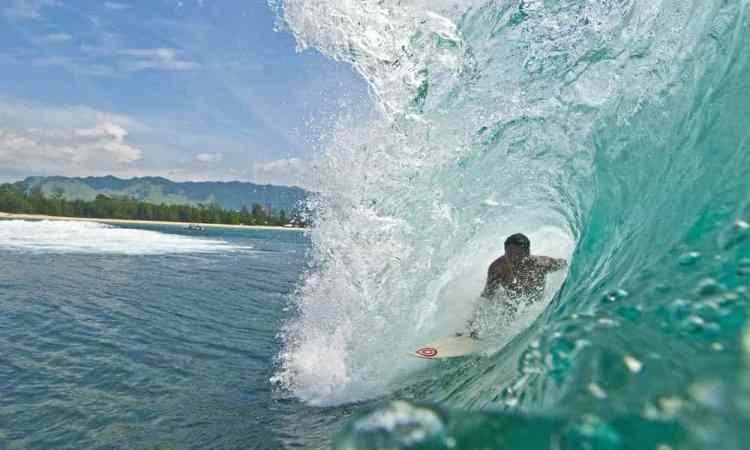 Kegiatan di Pantai Lhoknga