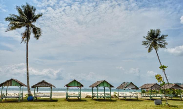 Fasilitas di Kawasan Pantai Trikora