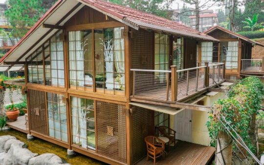 Villa Air Natural Resort, Penginapan Unik Berkonsep Khas Jepang di Bandung