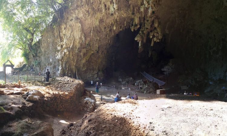 Aktivitas di Gua Liang Bua