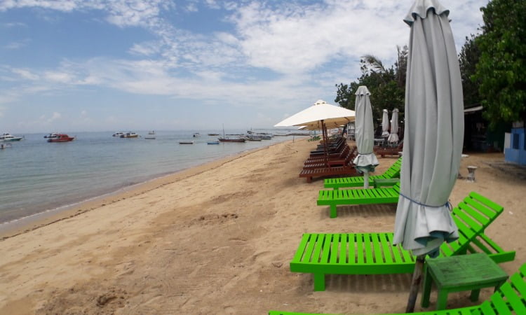 Fasilitas di Pantai Semawang, Sanur